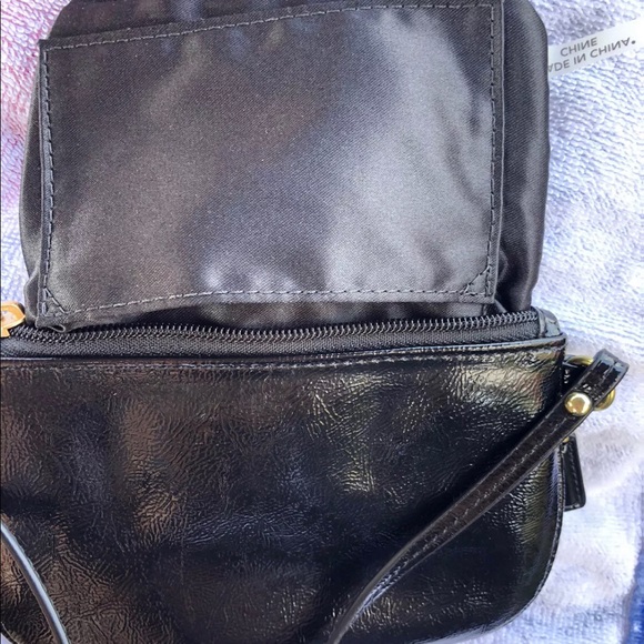 Coach poppy wristlet patent leather w satin NWOT - Picture 6 of 9